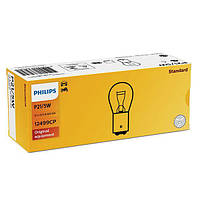 Лампа 12V (цок.ВАY15s) P21/5W "Philips" (12499CP) (уп.10шт)