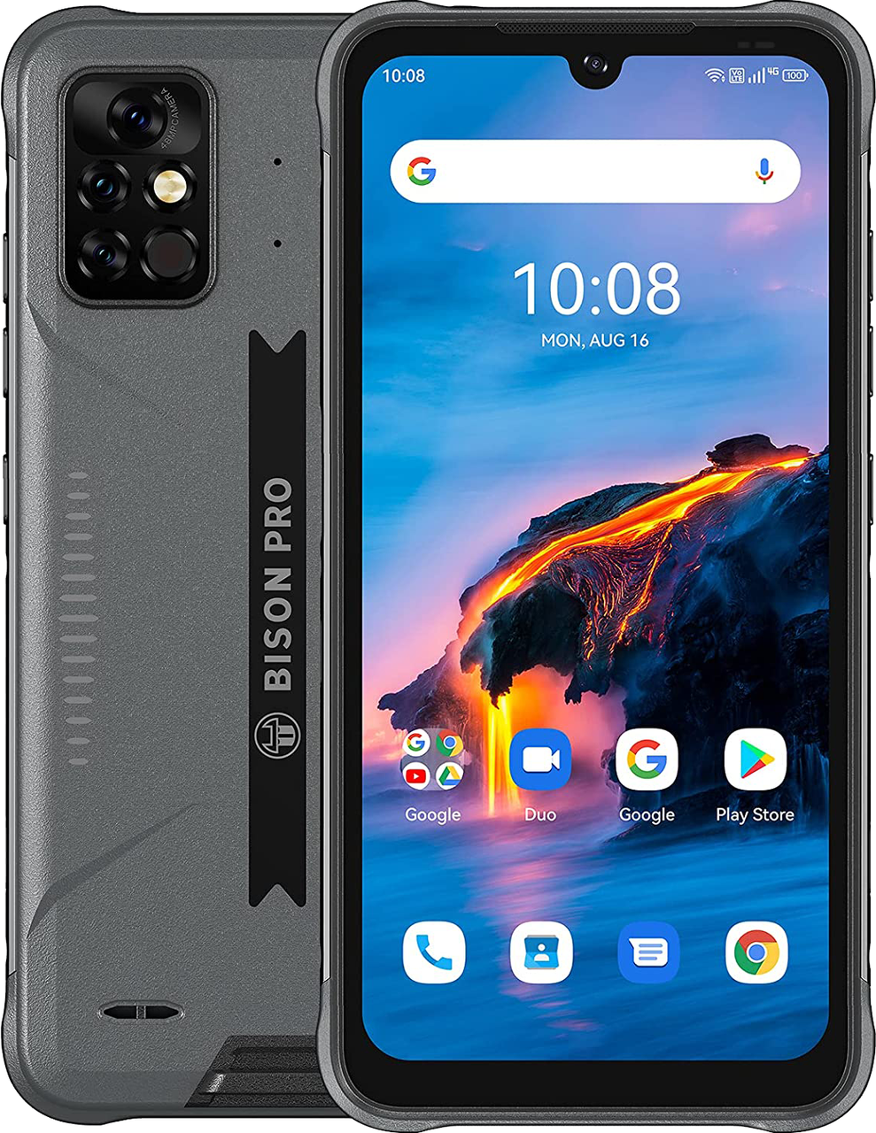 Umidigi Bison Pro 8/128GB, NFC, IP69K, 5000 mAh, Android 11, Дисплей 6.3", Смартфон Umidigi Bison Pro 8/128 Гб - фото 2 - id-p1498257883