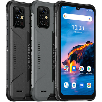 Umidigi Bison Pro 8/128GB, NFC, IP69K, 5000 mAh, Android 11, Дисплей 6.3", Смартфон Umidigi Bison Pro 8/128 Гб