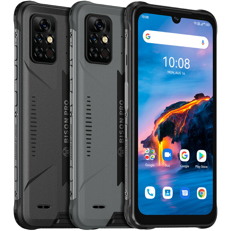 Umidigi Bison Pro 8/128GB, NFC, IP69K, 5000 mAh, Android 11, Дисплей 6.3", Смартфон Umidigi Bison Pro 8/128 Гб - фото 1 - id-p1498257883