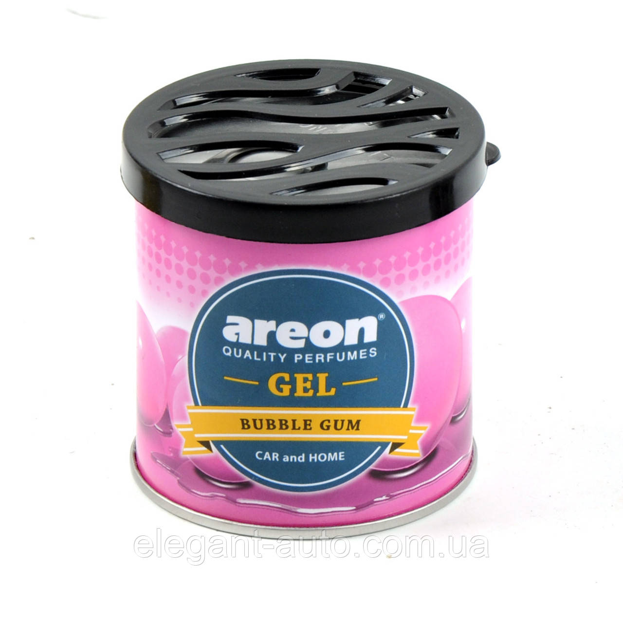 Освіжувач гель консерва 80gr - "Areon" - GEL - Bubble Gum (Жуйка) (12шт/уп)