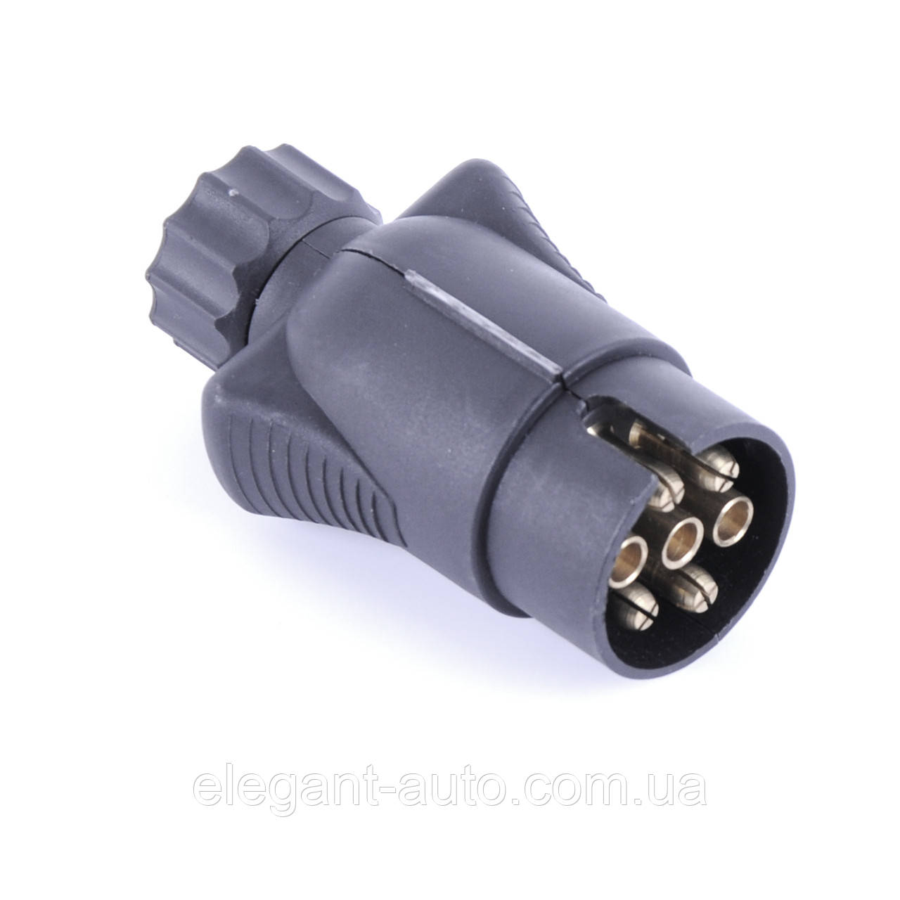 Причіпне пластмас "тато" - 12v - 7 pin "TESAT" Завод Польща (з пильником)