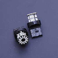 Світлодіод 12V T20/5 Зелений SMD 42 (7443-4014) "72742" 2-х контактна (пробиває червоний стоп)