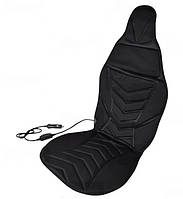 Накидка сид. підігрів чорна + перекл. 12V 35/45W розмір: 117*50см "Elegant"(100 572) (10шт/ящ)