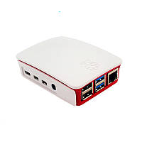 Корпус Raspberry Pi 4 Model B Red/White