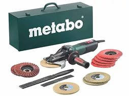 Кутова шліфмашина Metabo WEVF 10-125 Quick Inox Set + набір аксесуарів