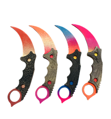 Іграшковий дерев'яний ніж керамбит F