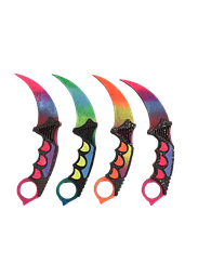 Іграшковий дерев'яний ніж керамбит F