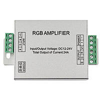 RGB підсилювач 12-24v 24a 288w (24а 288вт), для світлодіодної стрічки