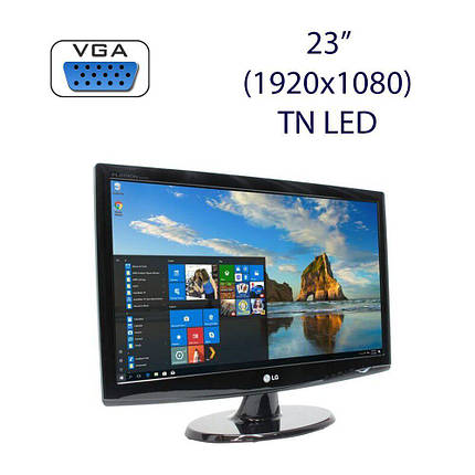 Монітор Б клас LG W2343S / 23" (1920х1080) TN LED / 1x VGA, фото 2