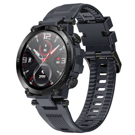 UWatch Смартгодинник Smart Kazbek Black, фото 1