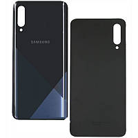 Крышка корпуса Samsung A30S A307 черная