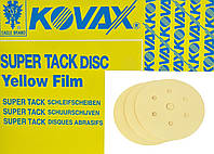 Полировальные круги KOVAX YELLOW FILM d=152 мм/7 отв. (уп.-50 шт.), Р800, Япония