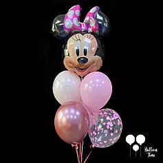 Фонтан для дівчинки в рожевих тонах із Мінні Маус