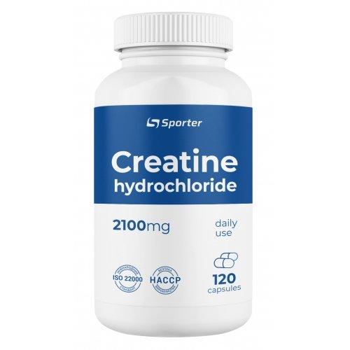 Креатин гідрохлорид Sporter Creatine Hcl 2100 120 капс.