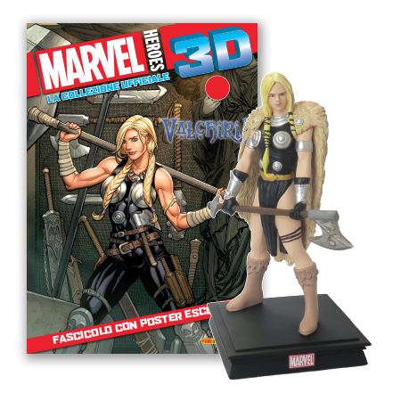 Герої Marvel 3D №53 - Валькірія | Масштабі 1:16 | Centauria, фото 1