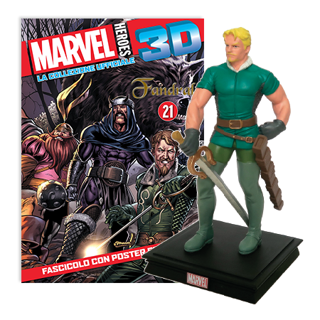Герої Marvel 3D №55 - Фандрал | Масштабі 1:16 | Centauria