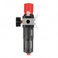 Блок підготовки повітря 1/2", 5 мкм, 1800 л/хв, метал, професійний INTERTOOL PT-1434, фото 5