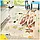 Розвиваючий дитячий ігровий термоковрик складний двосторонній 150х180 Ведмедики і Лапки і Пташки і Олені, фото 2