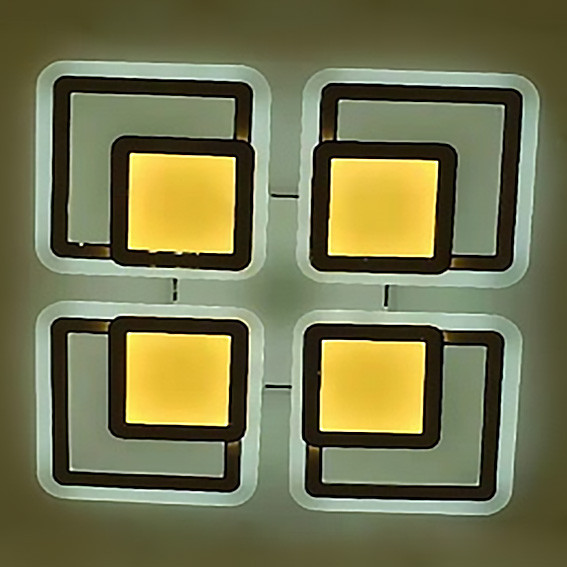 Потолочная Led люстра TY-X6033/4 WH+CH 184+28W