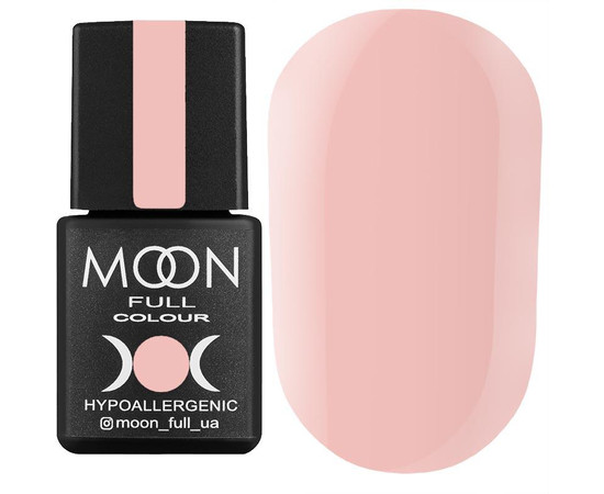 ГЕЛЬ-ЛАК MOON FULL COLOR GEL POLISH №302 (НІЖНО-РОЖЕВИЙ КРАЙОЛА, ЕМАЛЬ), 8 МЛ