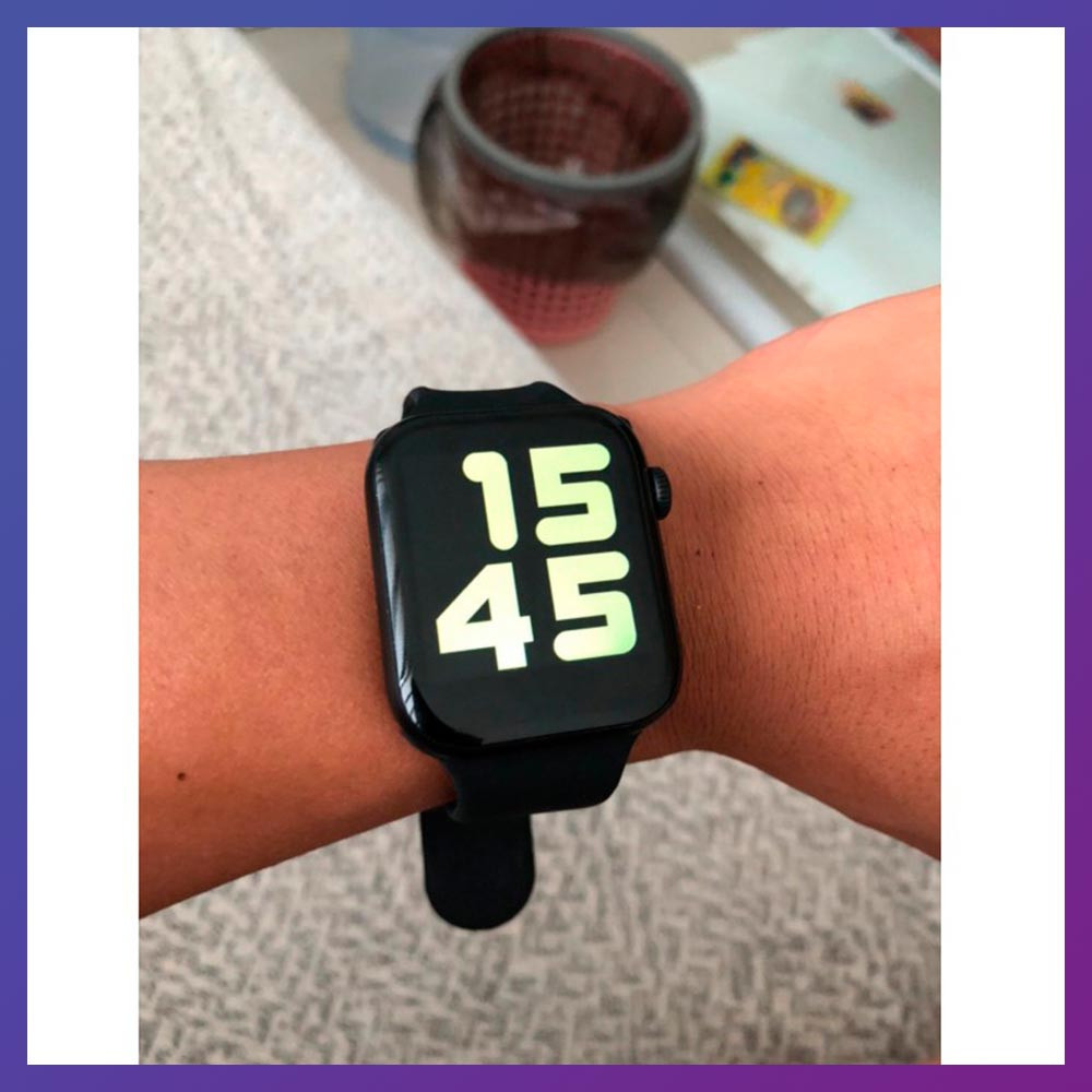 Розумні годинник Смарт годинник Smart Watch T500 з сенсорним екраном і пульсометром голосовий виклик чорні + подарунок