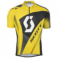 Велоджерси мужская Scott Authentic S/SL RC yellow-black L