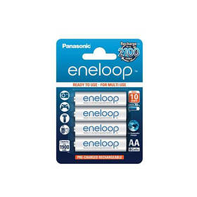 Акумулятори Panasonic Eneloop AA 2000 mAh, BK-3MCC, 2100 циклів (паковання: блістер)