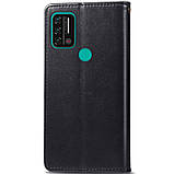Шкіряний чохол книжка GETMAN Gallant (PU) для Umidigi A9 Чорний, фото 4