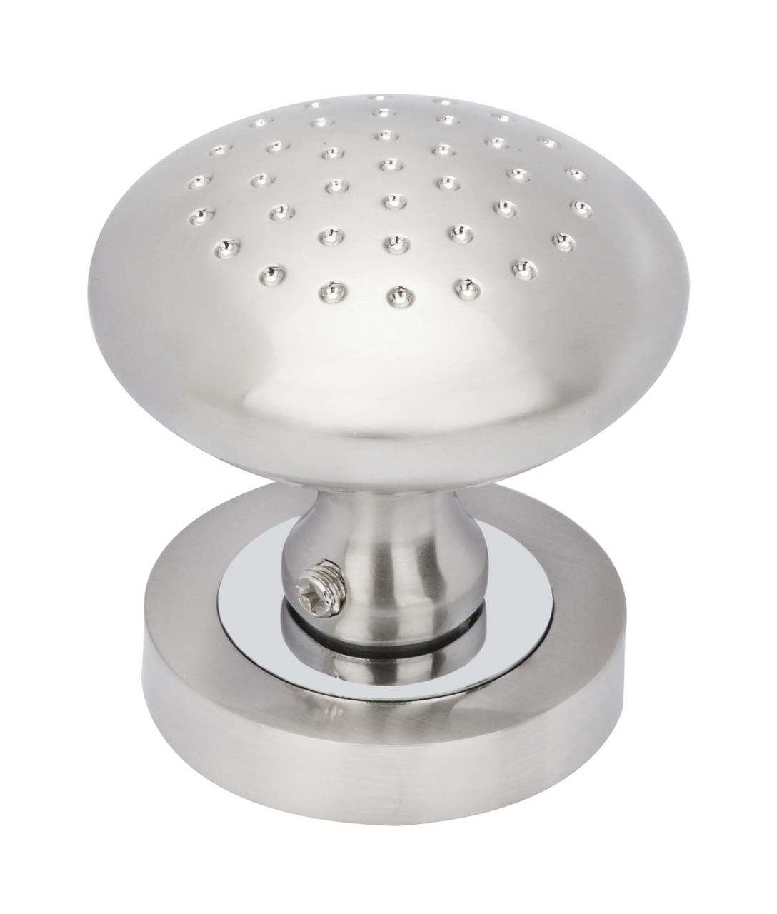 Ручка-кноб Siba K02 двостороння поворотна матовий нікель / хром (Туреччина)