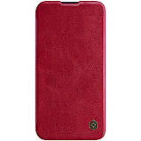 Захисний чохол-книжка Nillkin для iPhone 13 Pro Max (Qin Pro Leather Case) Red з захистом камери, фото 3