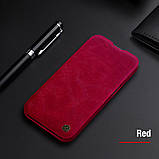 Захисний чохол-книжка Nillkin для iPhone 13 Pro Max (Qin Pro Leather Case) Red з захистом камери, фото 5