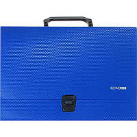 Портфель на застібці Economix E31607-02 А4 пластиковий синій