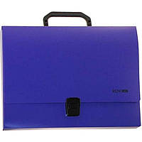 Портфель на застібці Economix E31607-12 пластиковий фіолетовий