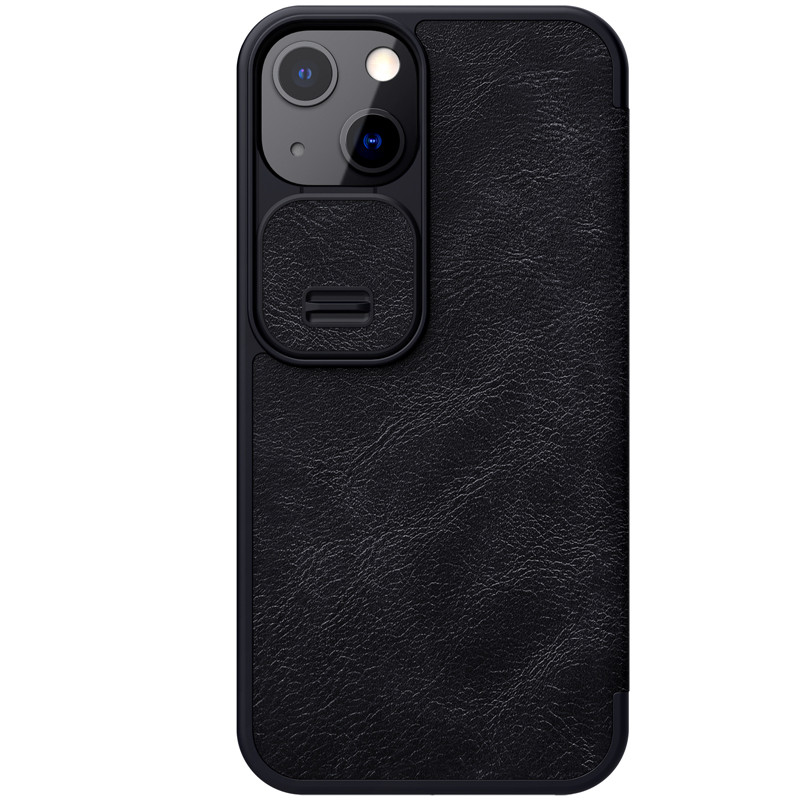 Захисний чохол-книжка Nillkin для iPhone 13 (Qin Pro Leather Case) Black з захистом камери