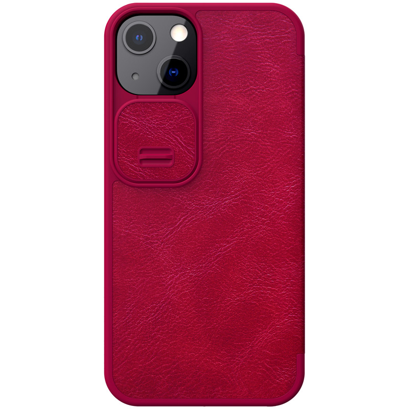 Захисний чохол-книжка Nillkin для iPhone 13 (Qin Pro Leather Case) Red з захистом камери