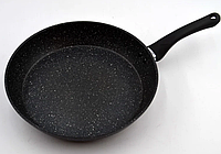 Сковорода с крышкой 26см с мраморным покрытием Benson BN-492