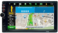 Автомагнитола 7018G имеет 7 дюймовый с GPS сенсорный экран