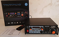 Усилитель мощности звука AMP ZX-1312, MP3 USB Micro SD FM Bluetooth