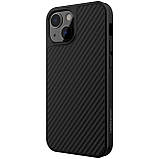 Захисний чохол Nillkin для Apple iPhone 13 mini (Synthetic fiber Case) Black Чорний, фото 4