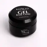 Гель-база Komilfo Gel Base Coat — основа-коректор для гель-лаку без пензлика, 15 мл, фото 4