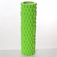 Массажер, рулон для йоги, EVA, размер 30-8,5см, зеленый, в кульке 8,5-30-8,5см, MS1836-GR