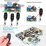 Універсальний бездротовий пульт дистанційного керування 433 МГц RF 2CH, фото 7
