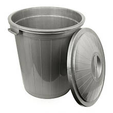 Сміттєвий Бак 50 л /сірий/