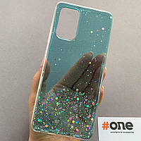 Чехол для Samsung Galaxy A32 накладка блестящая чехол на телефон самсунг а32 бирюзовый r5u