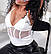 Жіноче чорне боді з імітацією корсету, фото 8