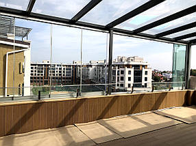 Безрамне скління балконів і терас, фото 3
