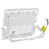 Прожектор LED 50W 5000K біле світло 5000Lm IP65 223х160х26mm VIDEX, фото 4