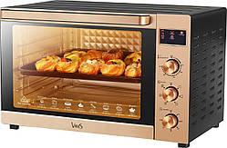 Електрична духовка Vinis VO-8024G з конвекцією грилем-ертелом і підсвіткою