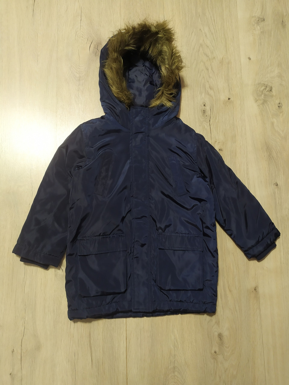 Парку для хлопчика синя Fox & Bunny by Sinsay р. 116, 122, 128см, фото 1